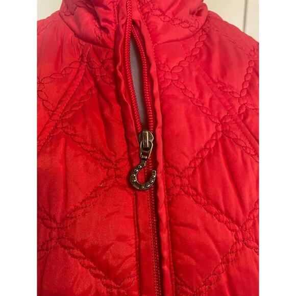 Ariat Women's Size Small Red‎ Riding Equestrian Vest - Picture 4 of 6